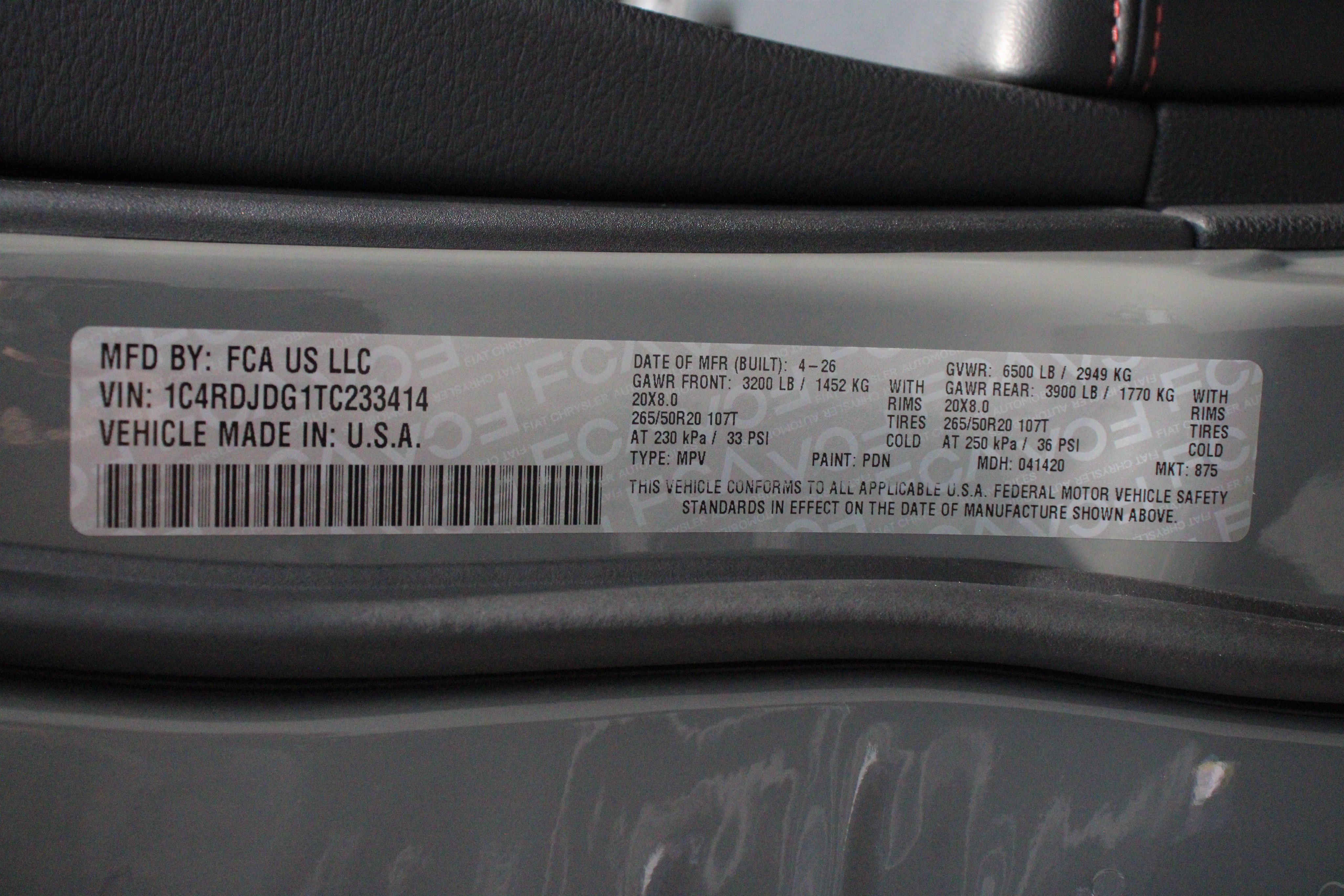 New 2026 Destroyer Gray Clear-Coat Exterior Paint Dodge GT image 43