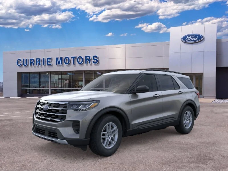 New 2026 Carbonized Gray Metallic Ford Active image 1