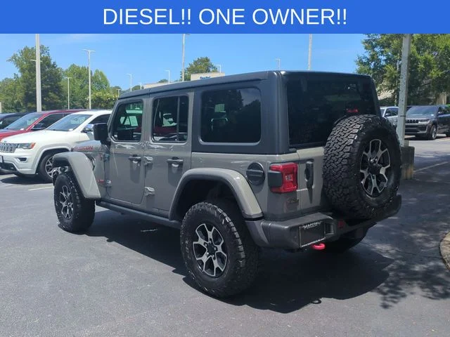 Used 2021 Gray Jeep Unlimited Rubicon image 3