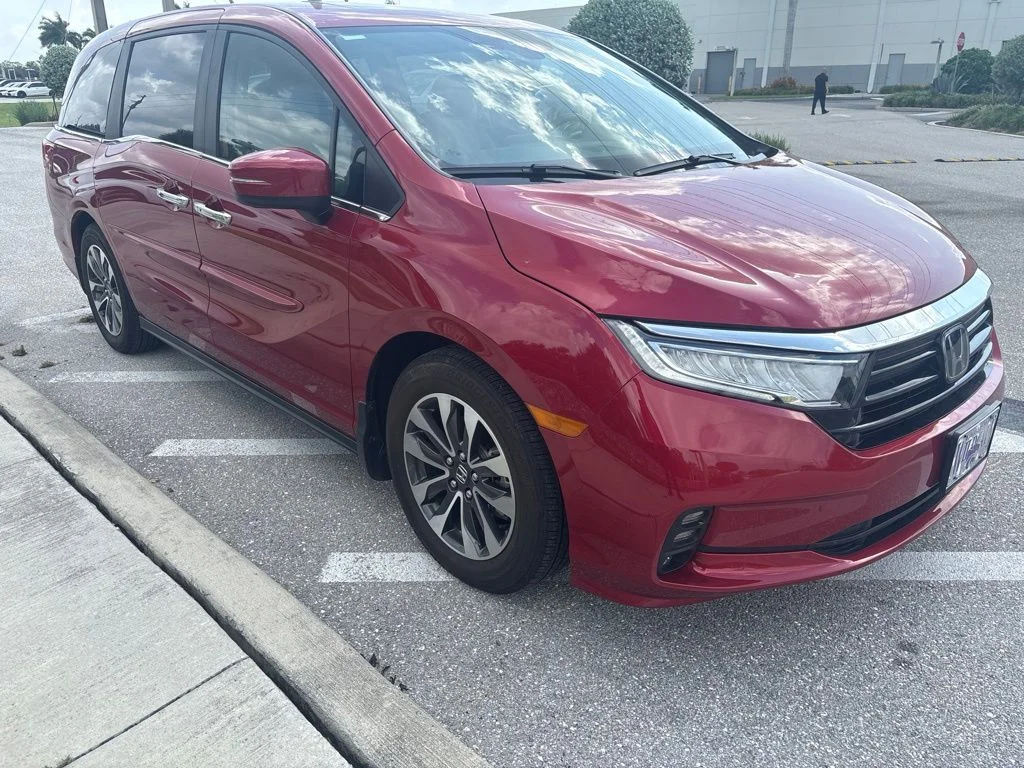 Certified Used 2023 Radiant Red Metallic II Honda EX-L image 7