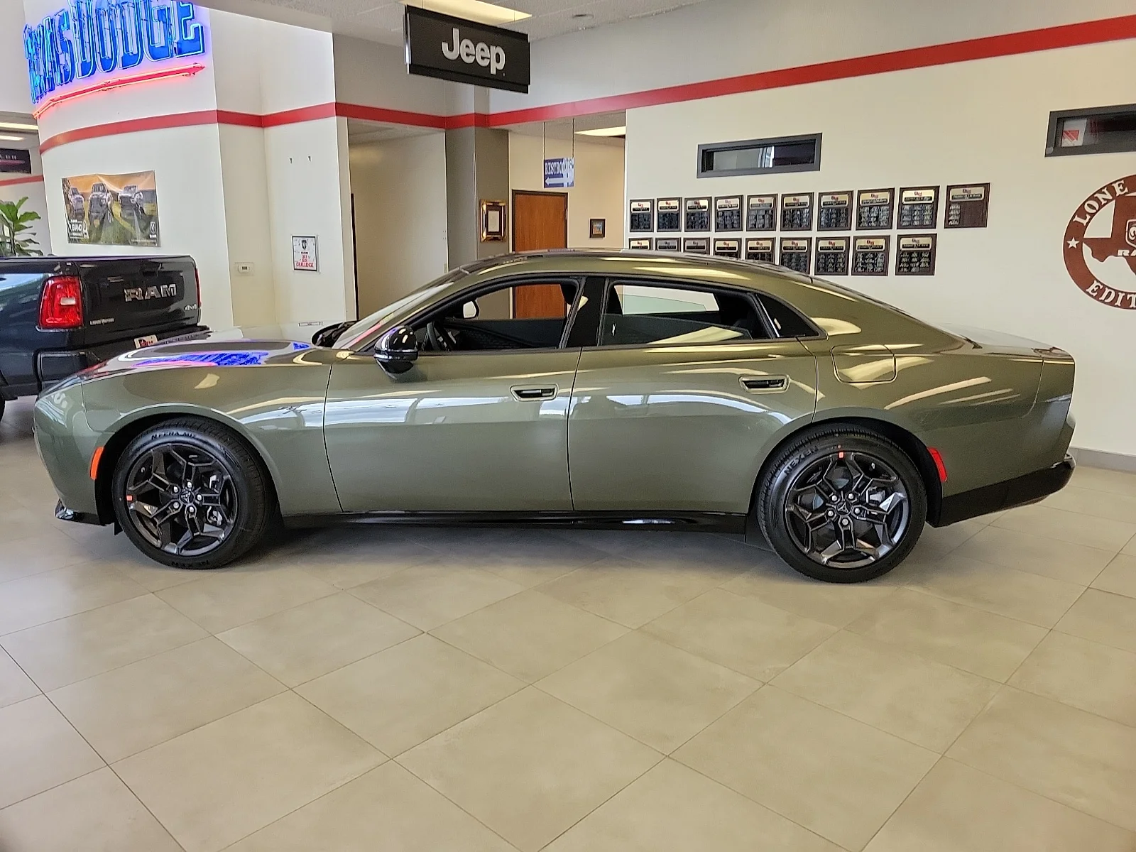 New 2026 PFP Green Machi Dodge R/T 4-DOOR AWD image 2