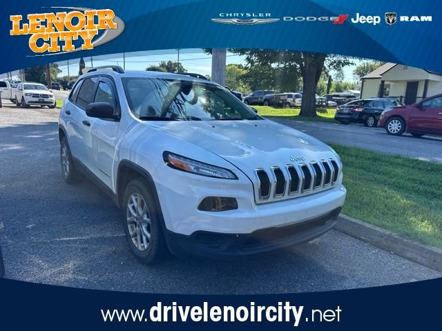 Used 2016 White Jeep Sport image 1