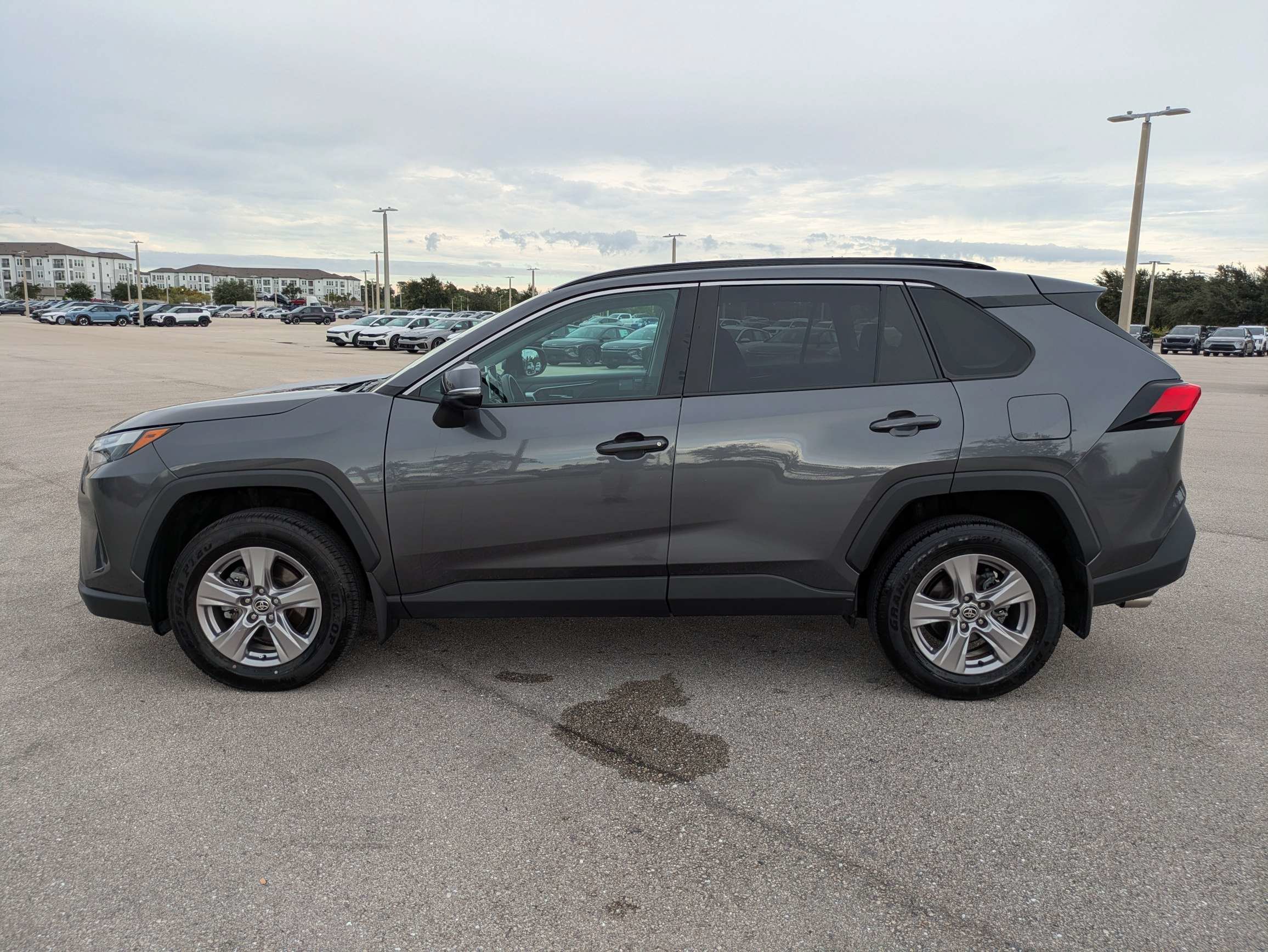 Used 2025 Magnetic Gray Metallic Toyota XLE image 7