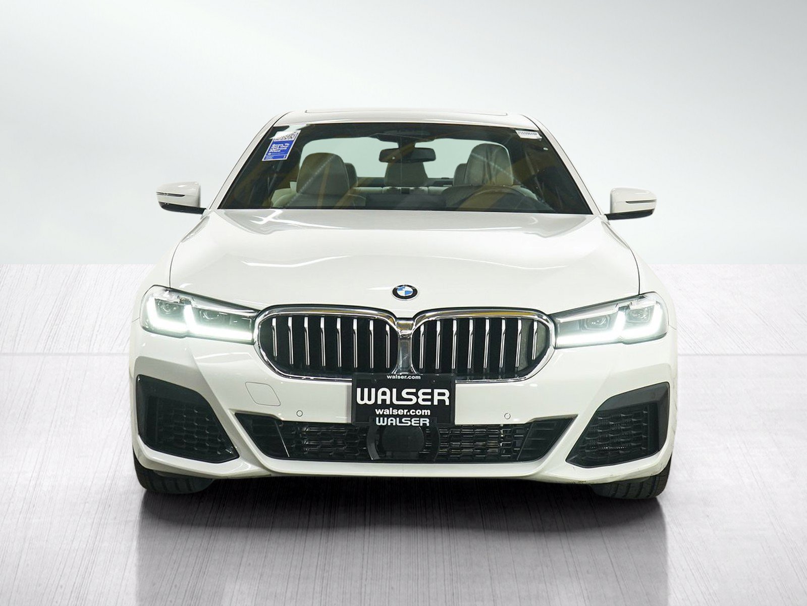 Used 2021 Alpine White BMW 540i xDrive image 8