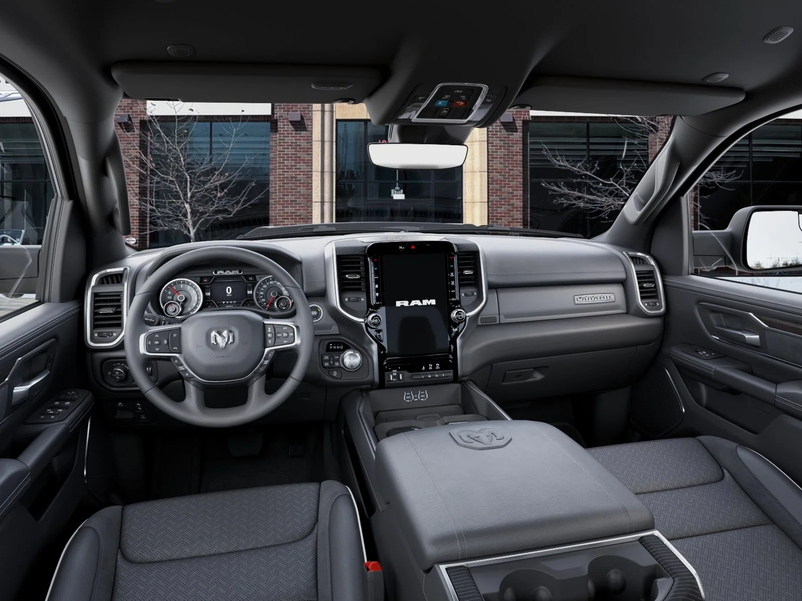 New 2026 Granite Crystal Metallic Clear-Coat Exterior Paint RAM Laramie image 40