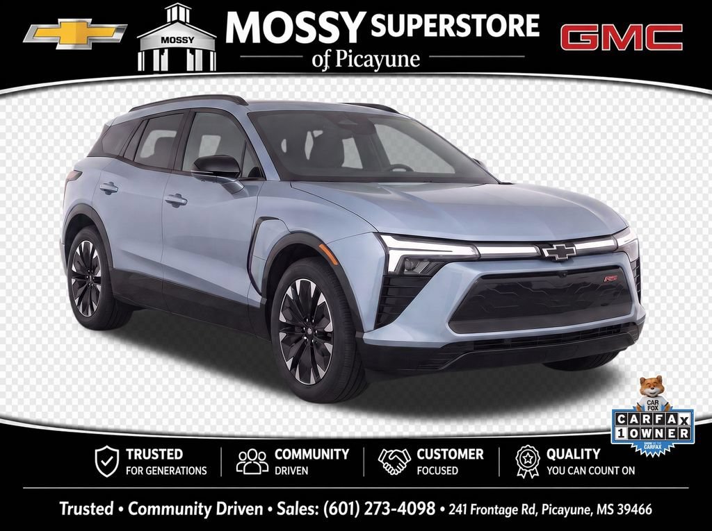 Used 2024 Chevrolet Blazer EV RS with VIN 3GNKDCRJXRS201654 for sale in Picayune, MS