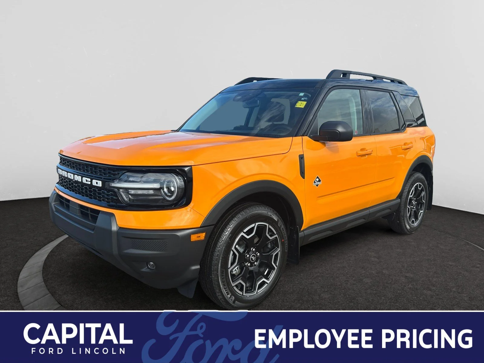 New 2026 Orange Fury Metallic Tri-Coat Ford Outer Banks image 1