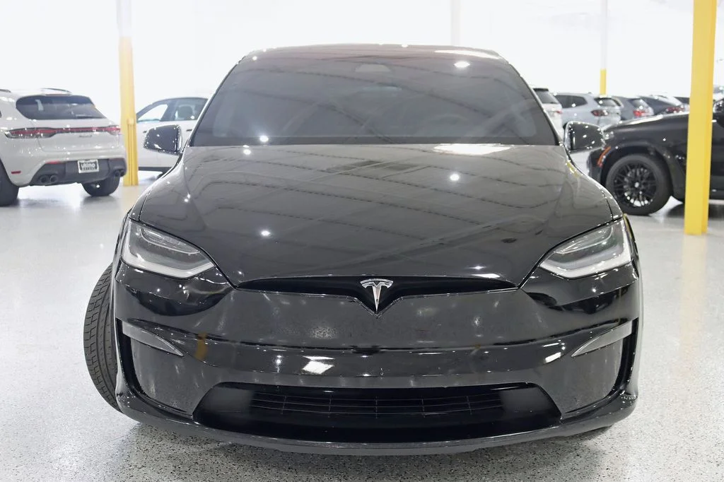 Used 2022 Gray Tesla Plaid image 9