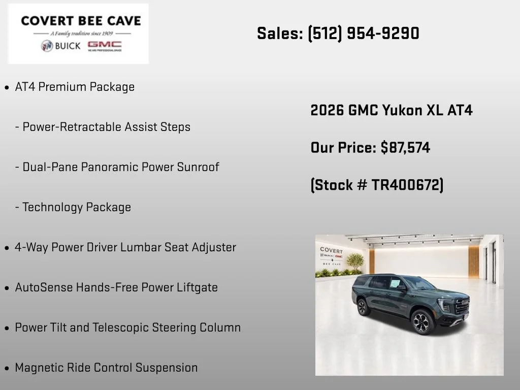 2026 GMC Yukon XL AT4 - Photo 31