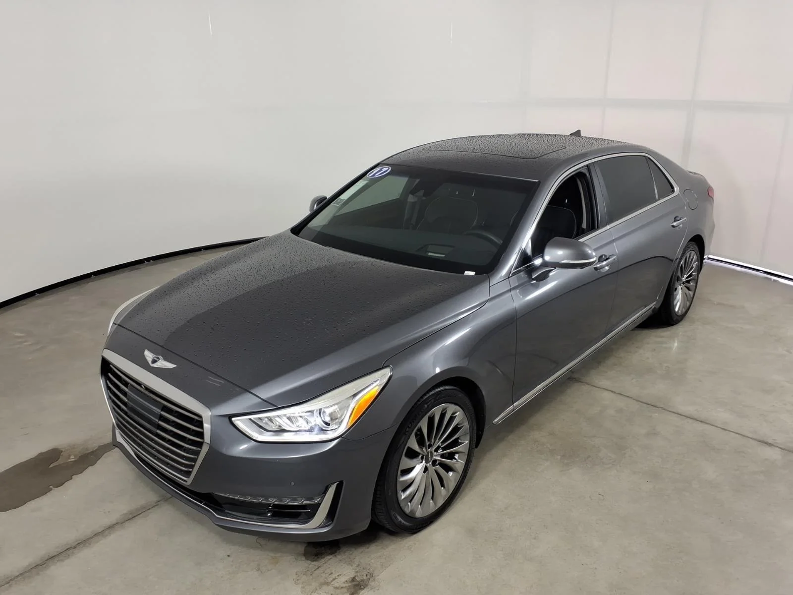 Used 2017 London Gray Metallic Genesis 3.3T Premium image 22