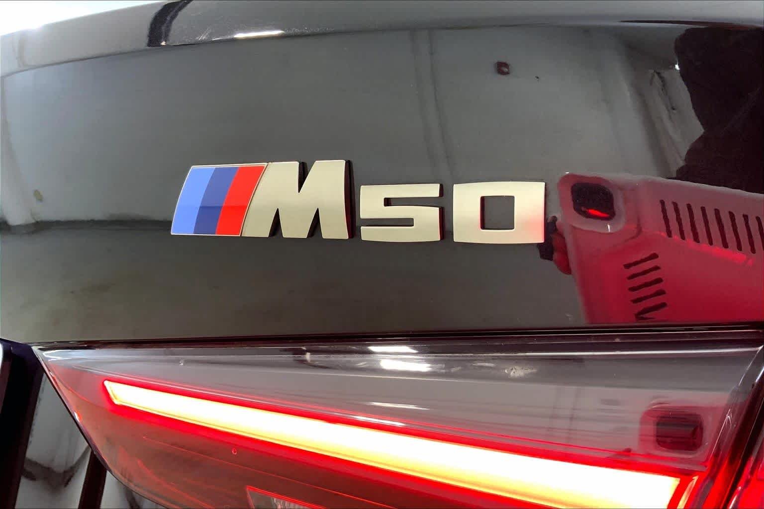 Certified Used 2024 Black Sapphire Metallic BMW M50 image 9