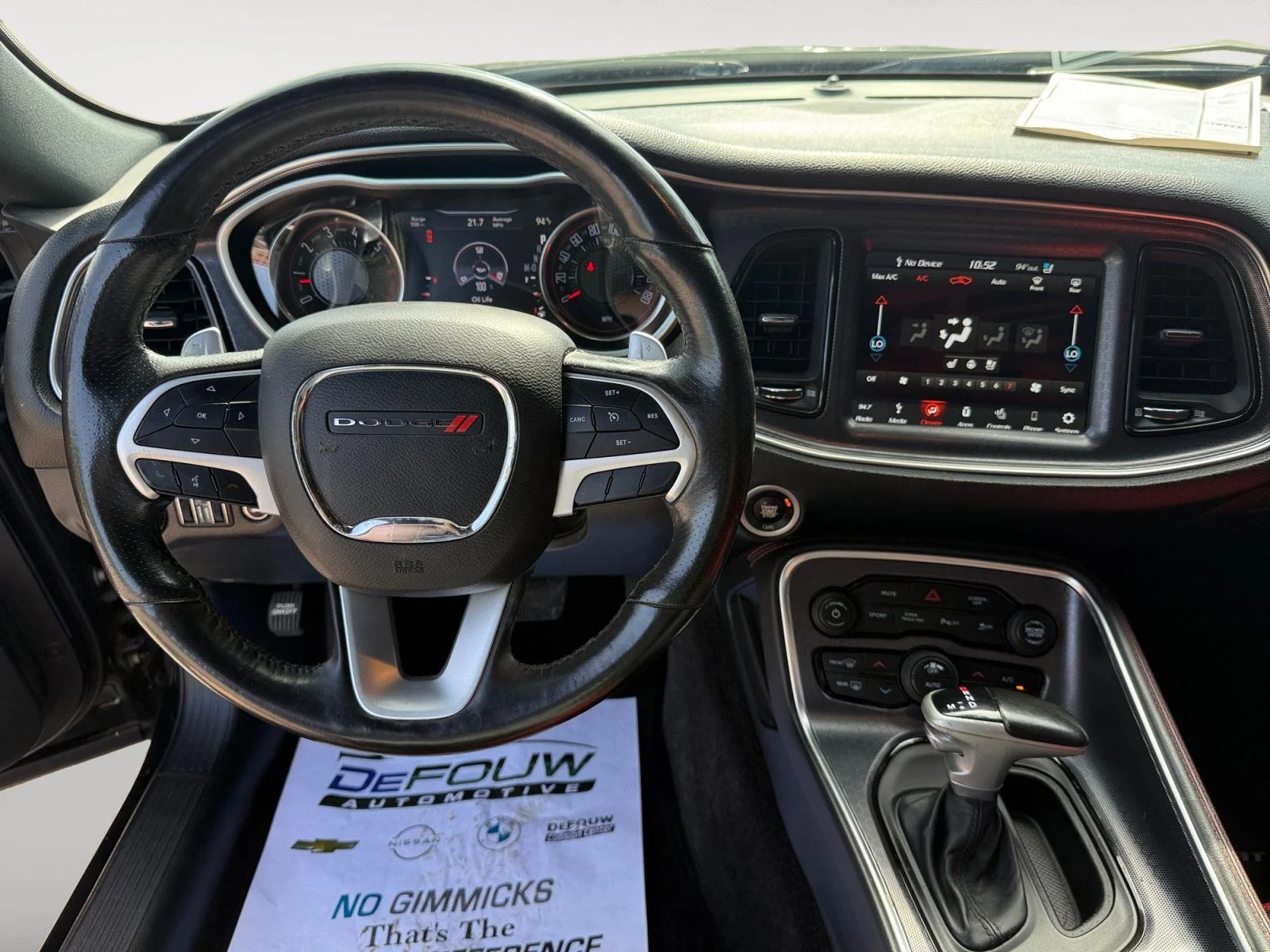 Used 2018 Pitch Black Clearcoat Dodge R/T Scat Pack image 13