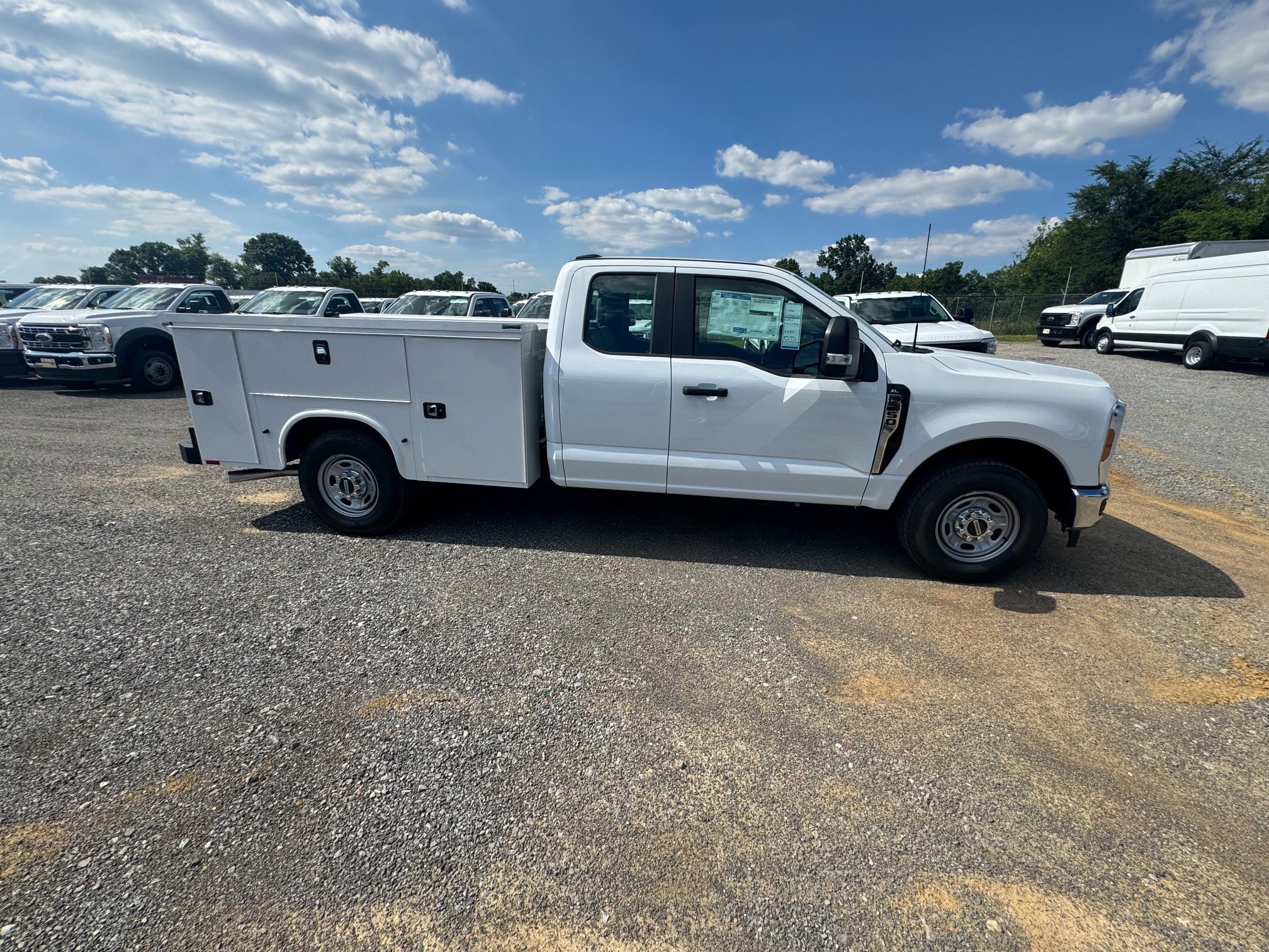 New 2026 Oxford White Ford F-250® XL image 2