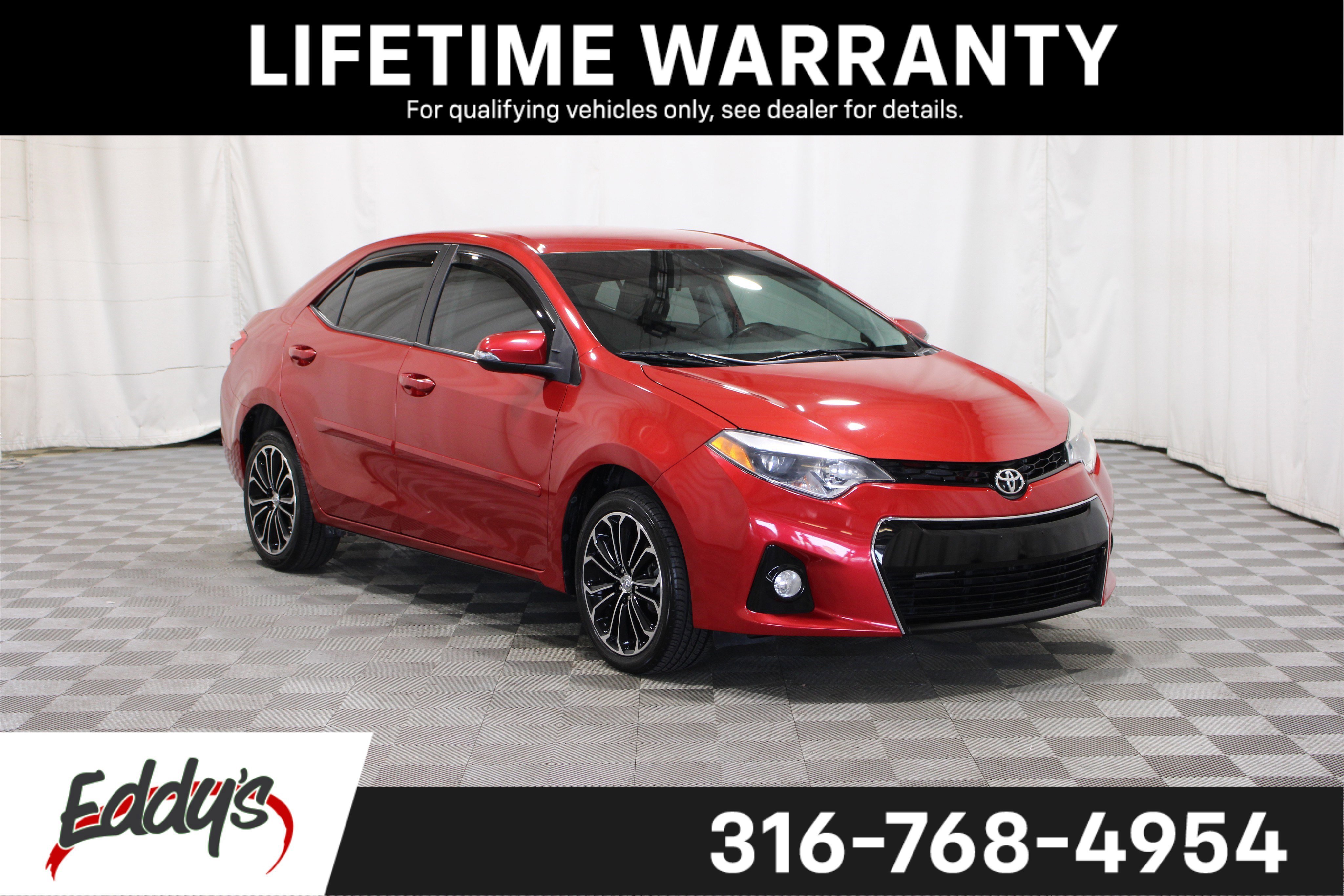 Used 2015 Red Toyota S Plus image 1