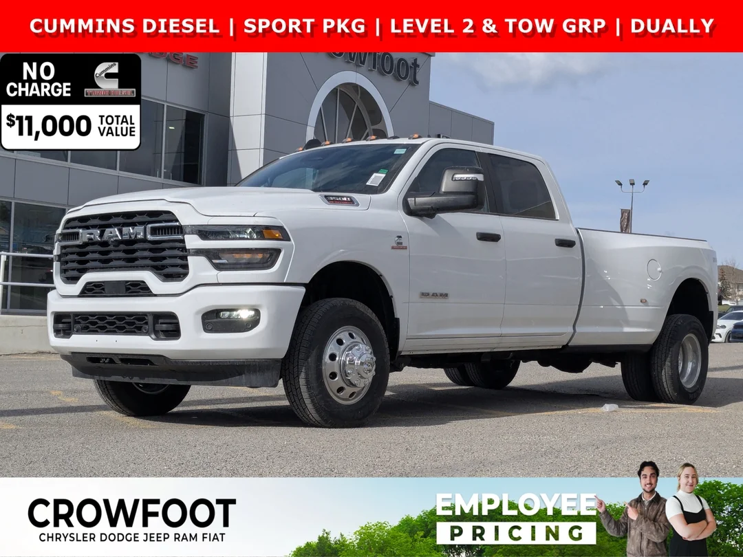 New 2026 White RAM Big Horn - - 4x4 - Level 2 Plus Grp - Max Tow Pkg - Sport Appearance Pkg & More! image 1