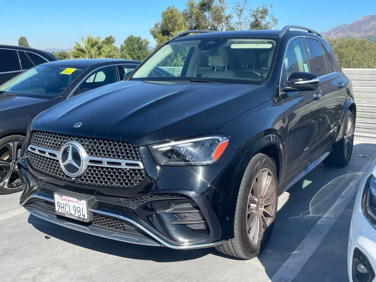 Certified Used 2024 Black Mercedes-Benz 350 4MATIC® AMG Line Package image 2