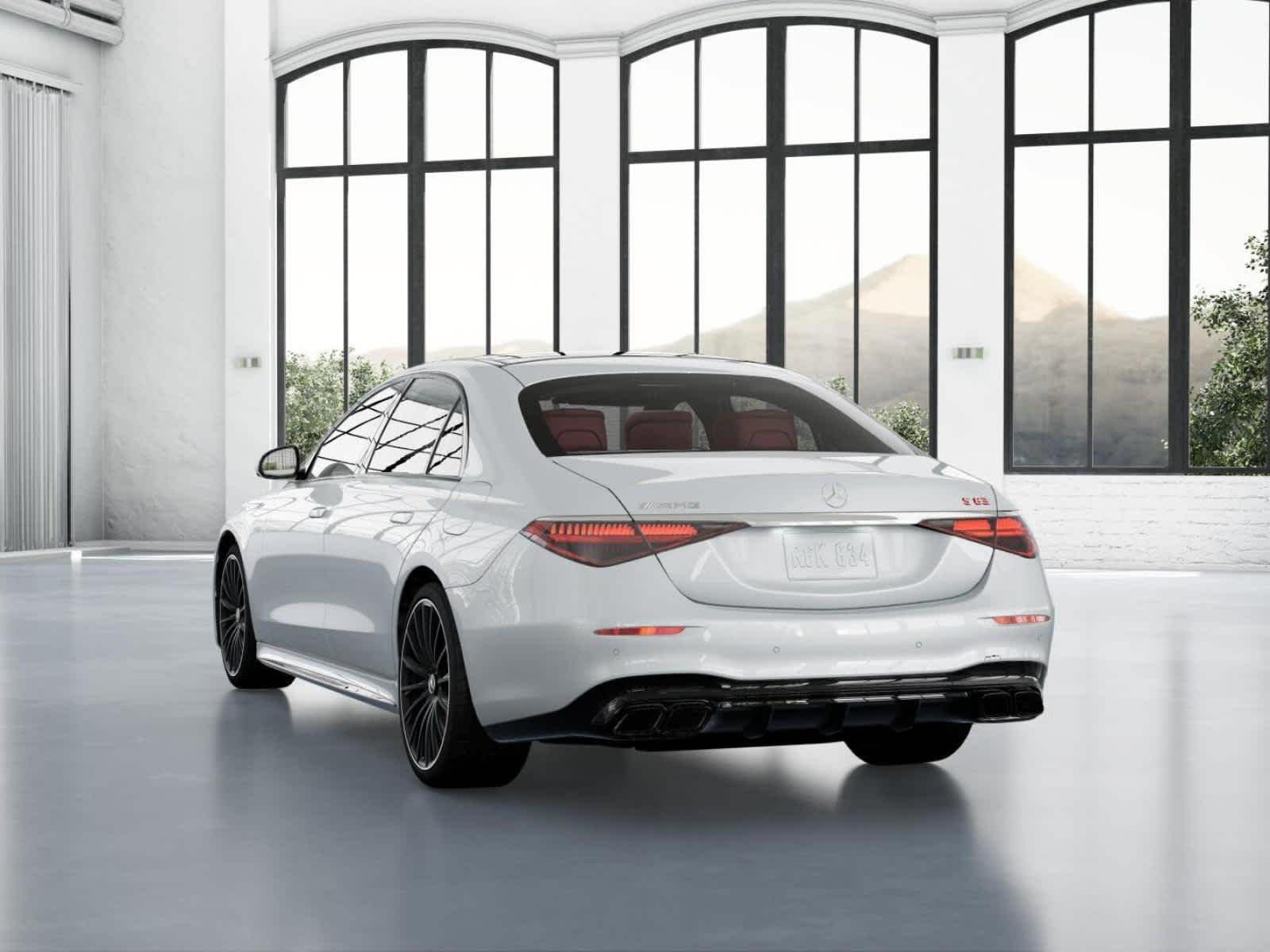 New 2026 MANUFAKTUR Moonlight White Metallic Mercedes-Benz AMG® S 63 E image 26