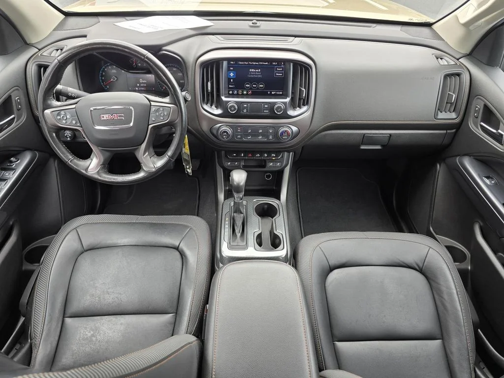 Used 2022 Desert Sand Metallic GMC AT4 - Leather image 11