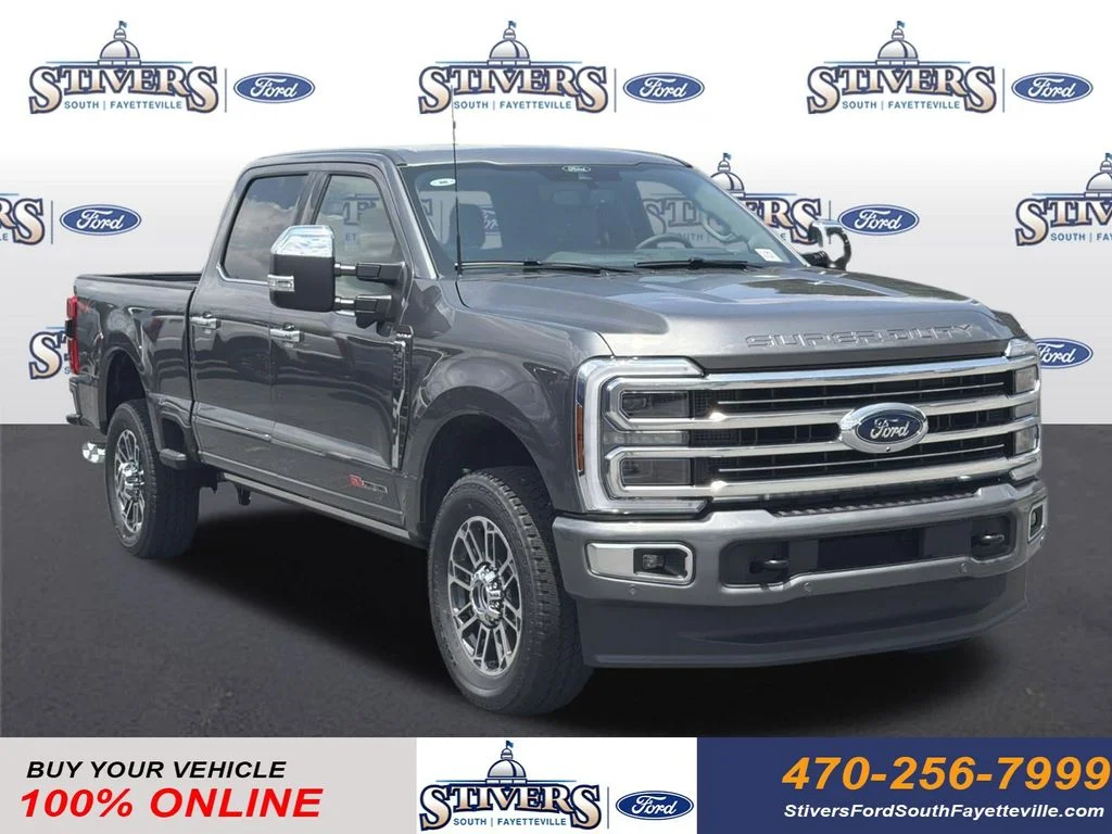 New 2026 Gray Ford Platinum image 1