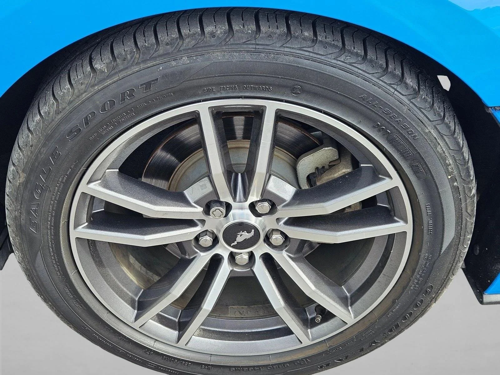 Used 2017 Grabber Blue Ford EcoBoost Premium image 6