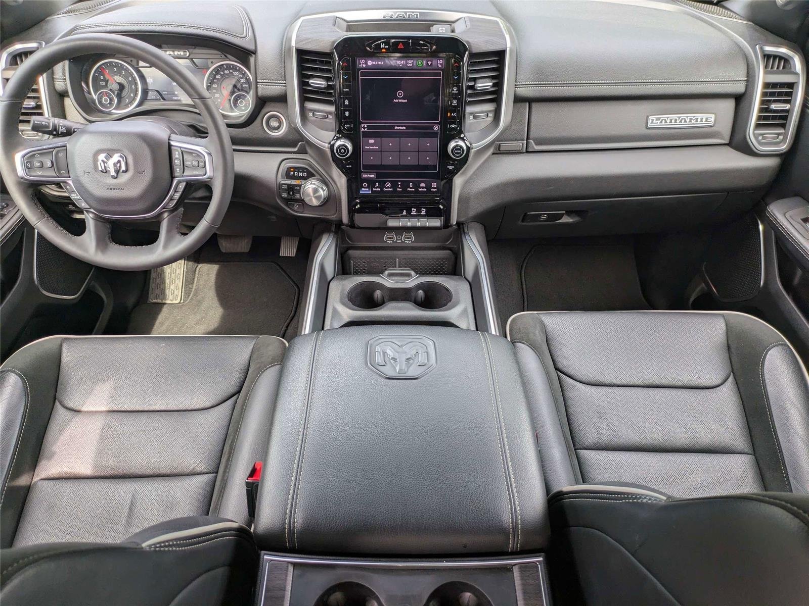 Used 2025 Diamond Black Crystal Pearlcoat Ram Laramie image 17
