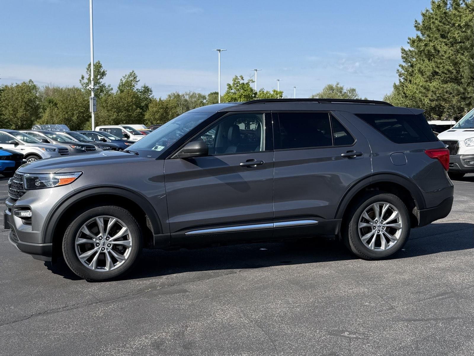 Used 2023 Carbonized Gray Ford XLT image 6