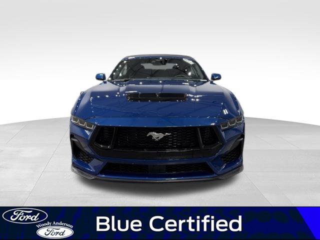 Certified Used 2024 Atlas Blue Metallic Ford GT Premium image 4