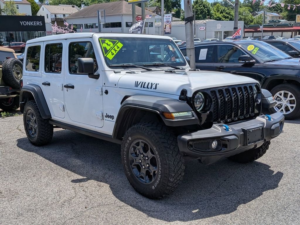 Used 2023 White Jeep Willys 4xe image 4