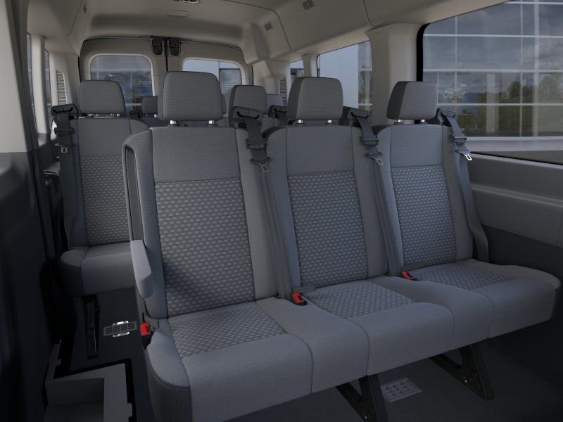 New 2026 Carbonized Gray Metallic Ford Passenger Van XLT image 11
