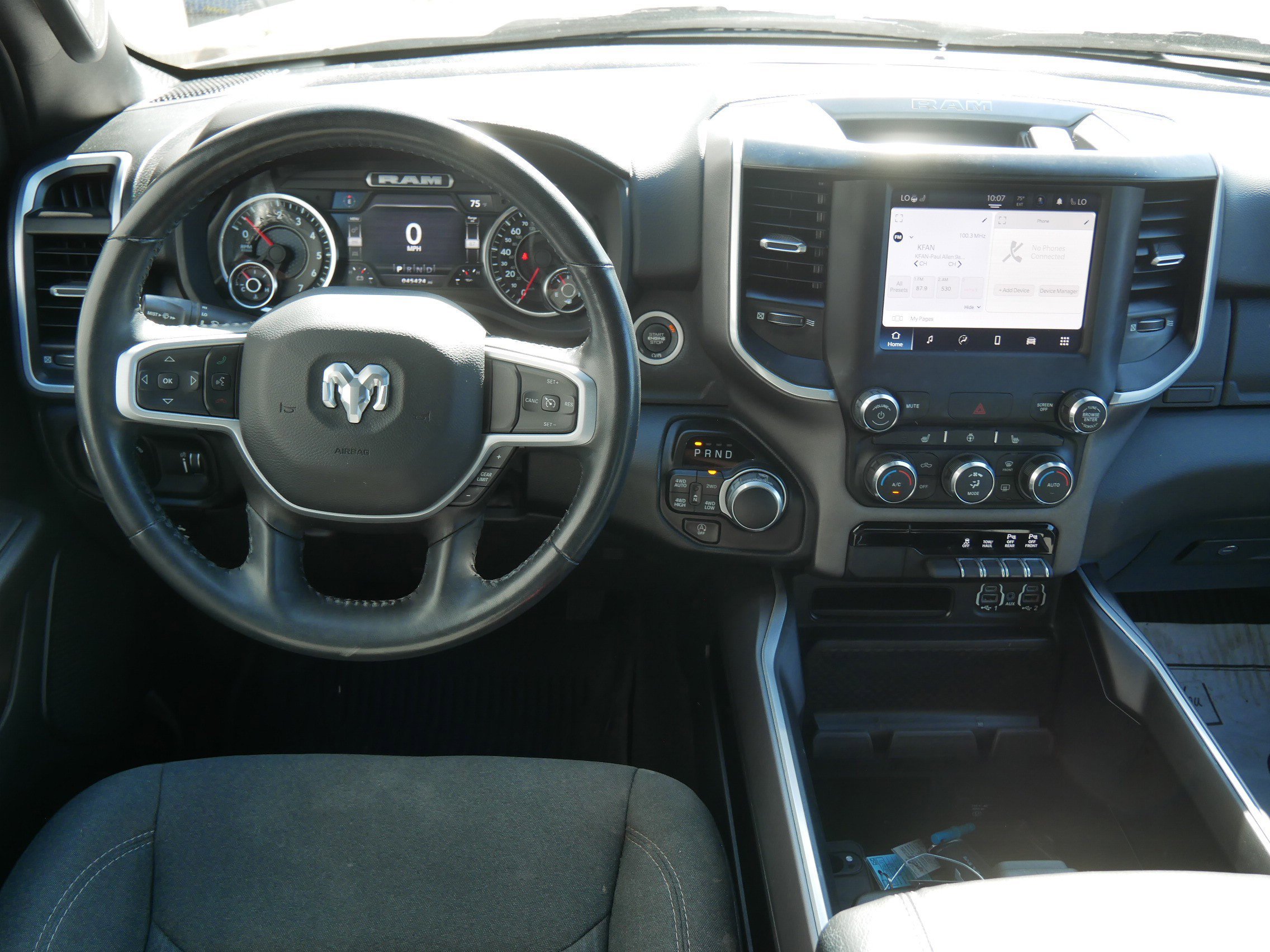 Used 2022 Bright White Clearcoat Ram Big Horn image 16