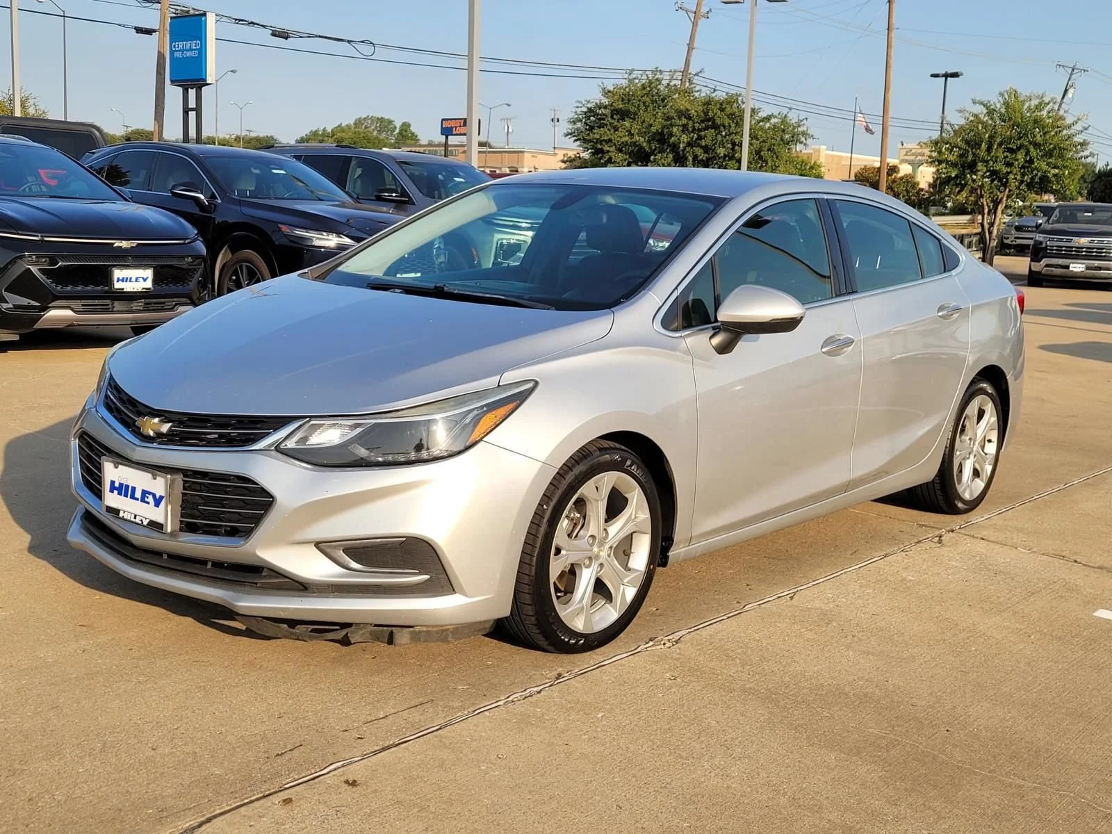 Used 2018 Chevrolet Cruze Premier with VIN 1G1BF5SM7J7179756 for sale in Rockwall, TX
