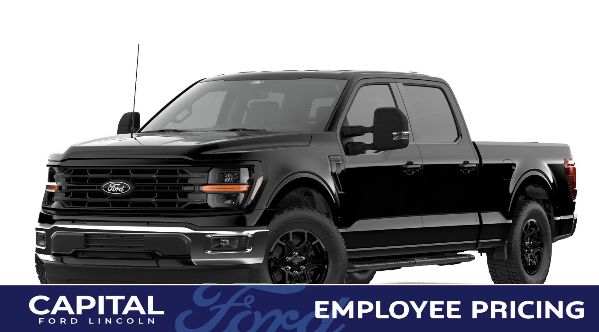 New 2026 AGATE BLACK METALLIC Ford XLT image 1