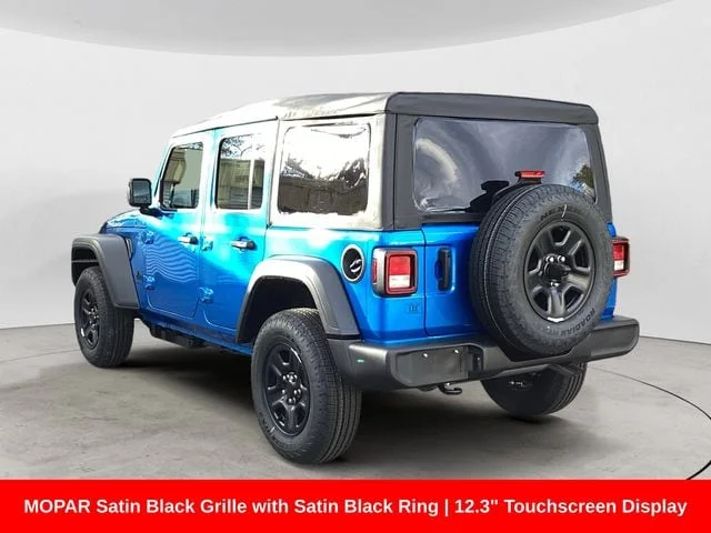New 2026 Blue Pearl Jeep 4-DOOR SPORT image 3