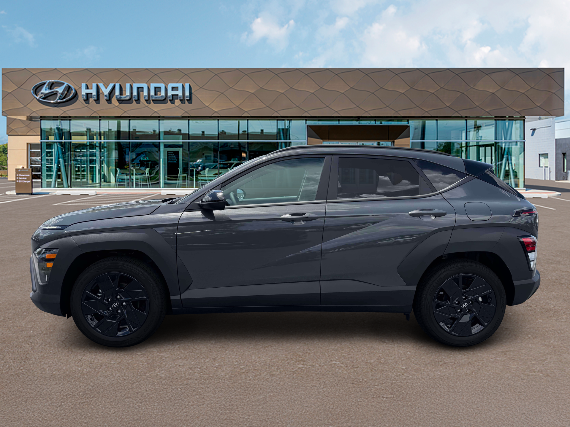 New 2027 Ecotronic Gray Pearl Hyundai SEL Sport FWD image 3