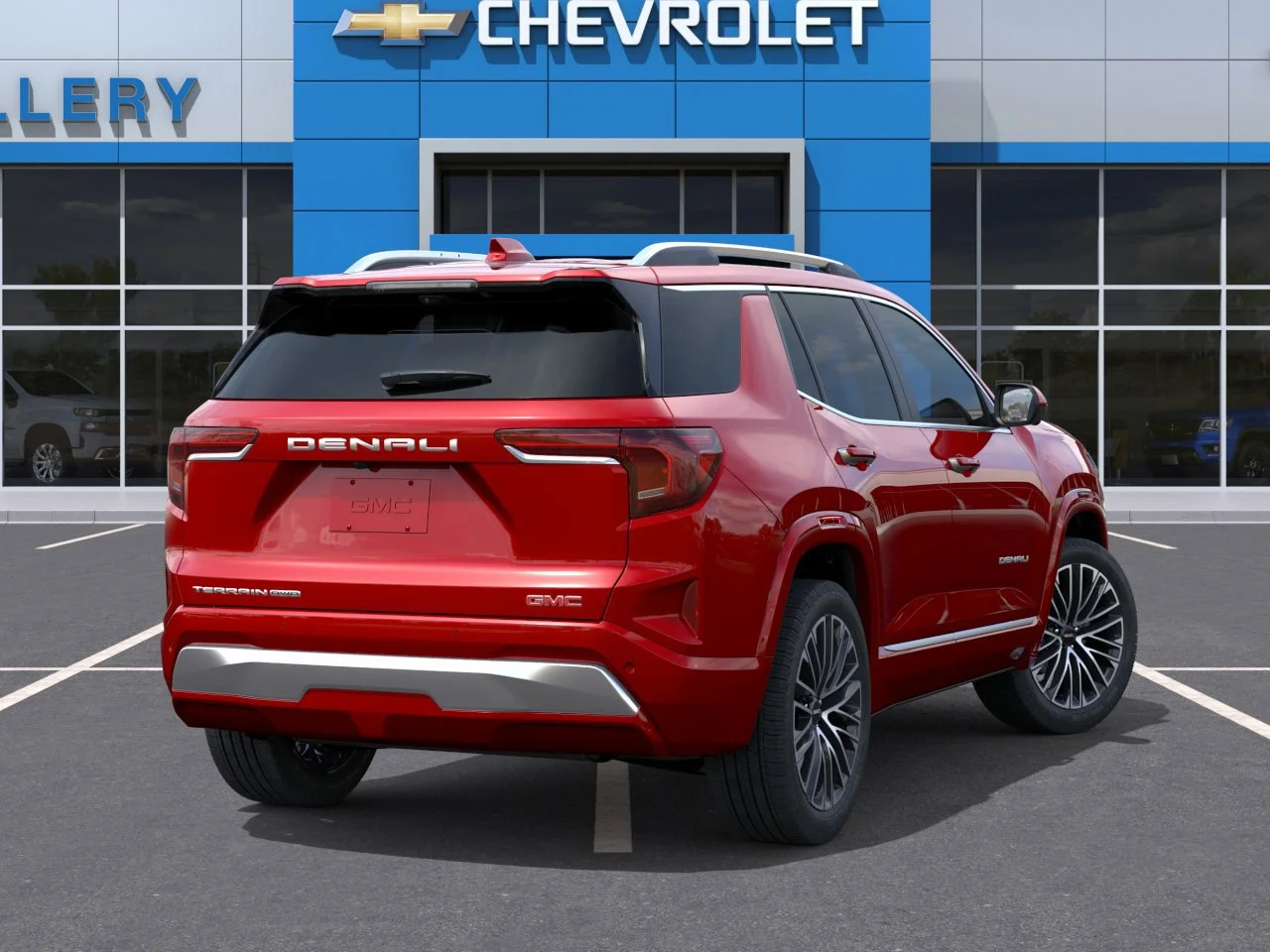 New 2026 Volcanic Red Tintcoat GMC Denali image 4