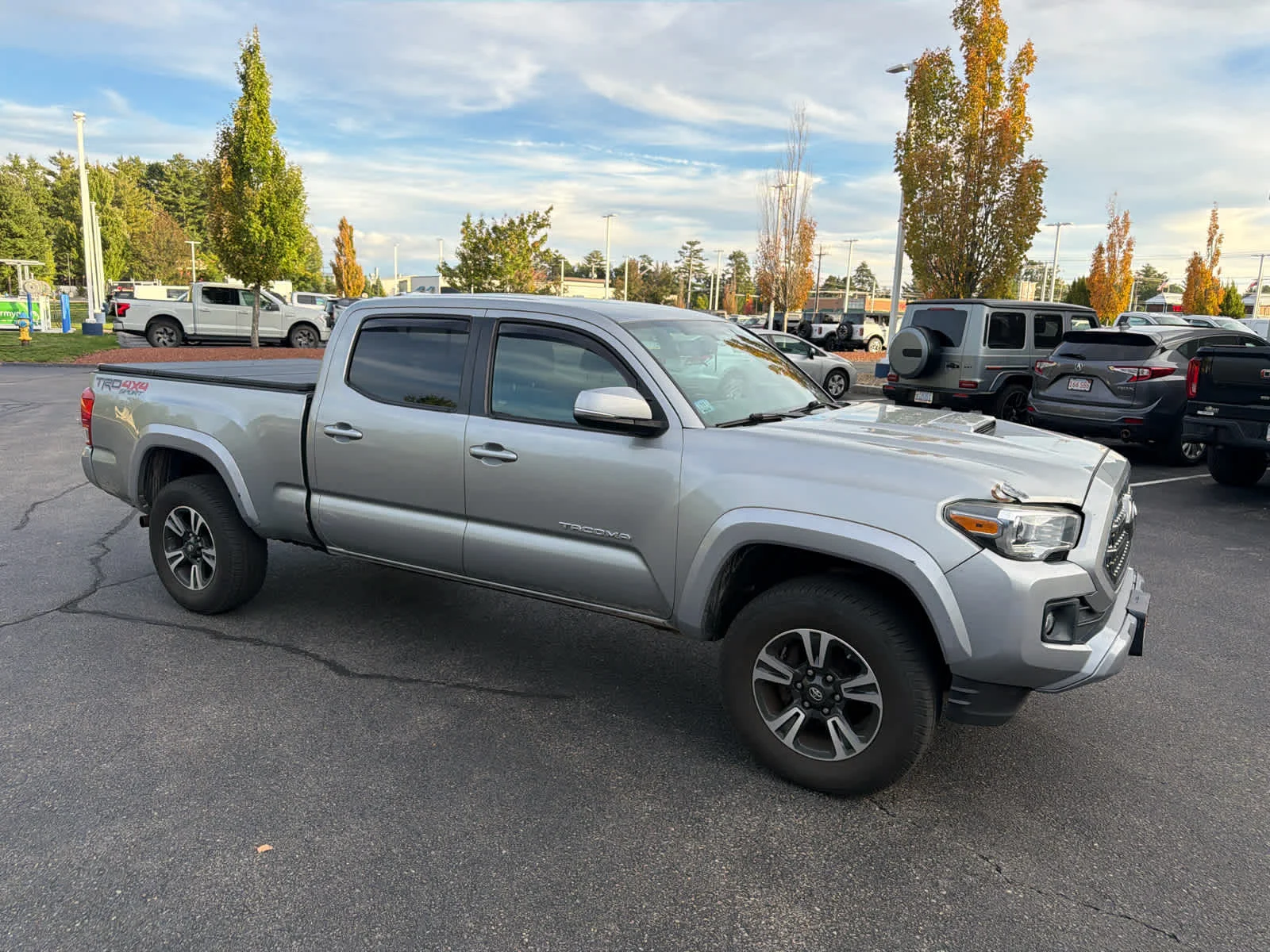 Used 2017 Silver Sky Metallic Toyota TRD Sport image 5