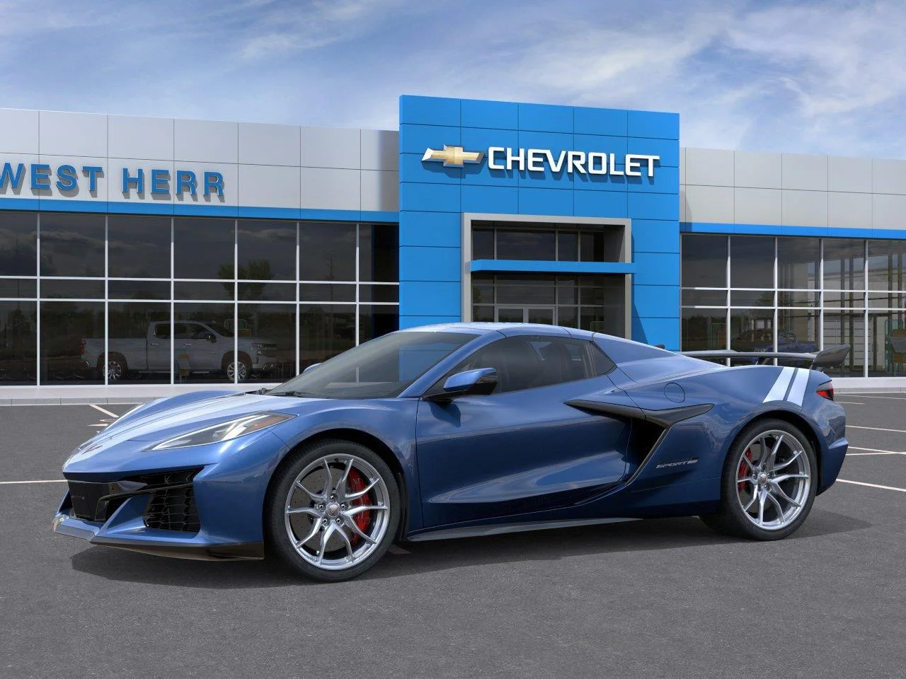 New 2027 Admiral Blue Metallic Chevrolet 3LT image 2