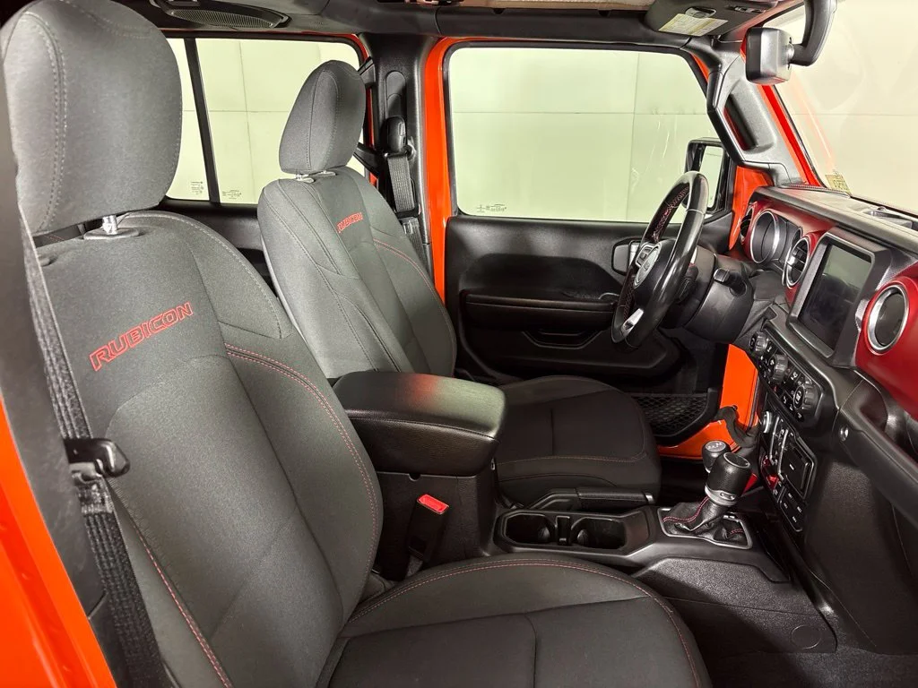 Used 2020 Orange Jeep Rubicon image 23