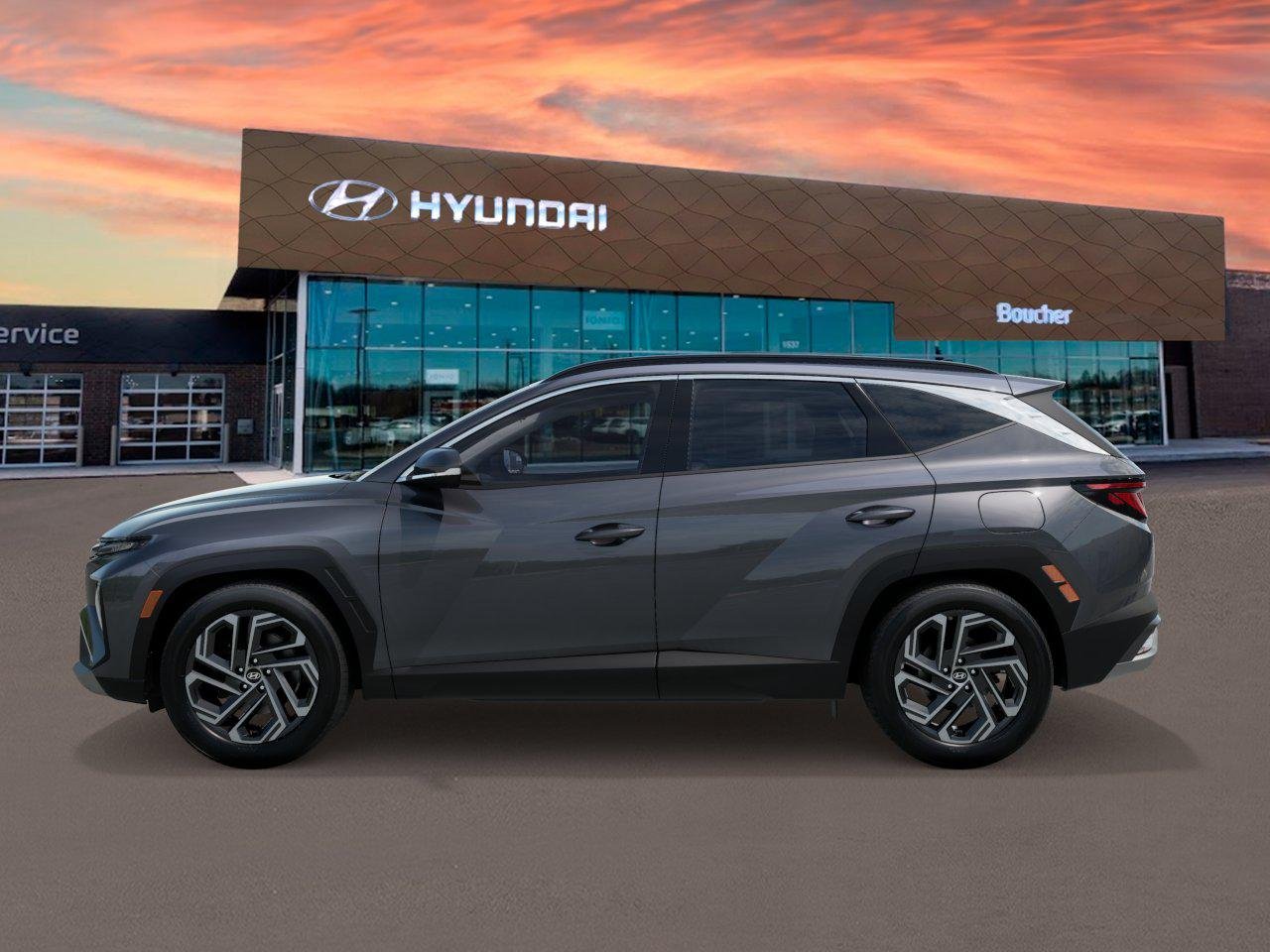 New 2026 Ecotronic Gray Hyundai SEL Plus AWD image 3