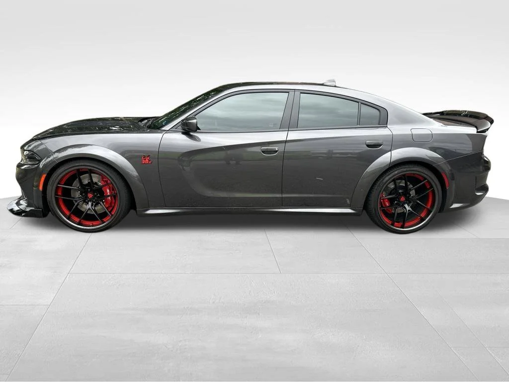 Used 2021 Gray Dodge R/T Scat Pack Widebody image 2