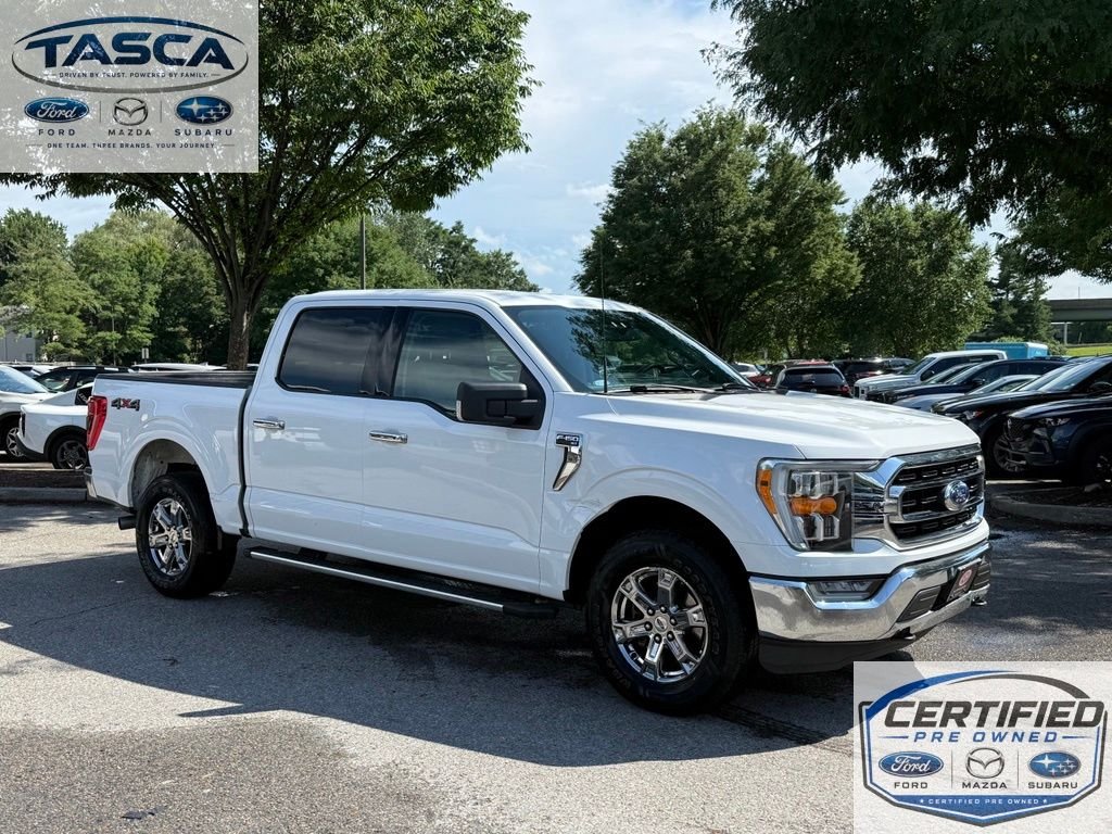Used 2022 White Ford XLT image 1