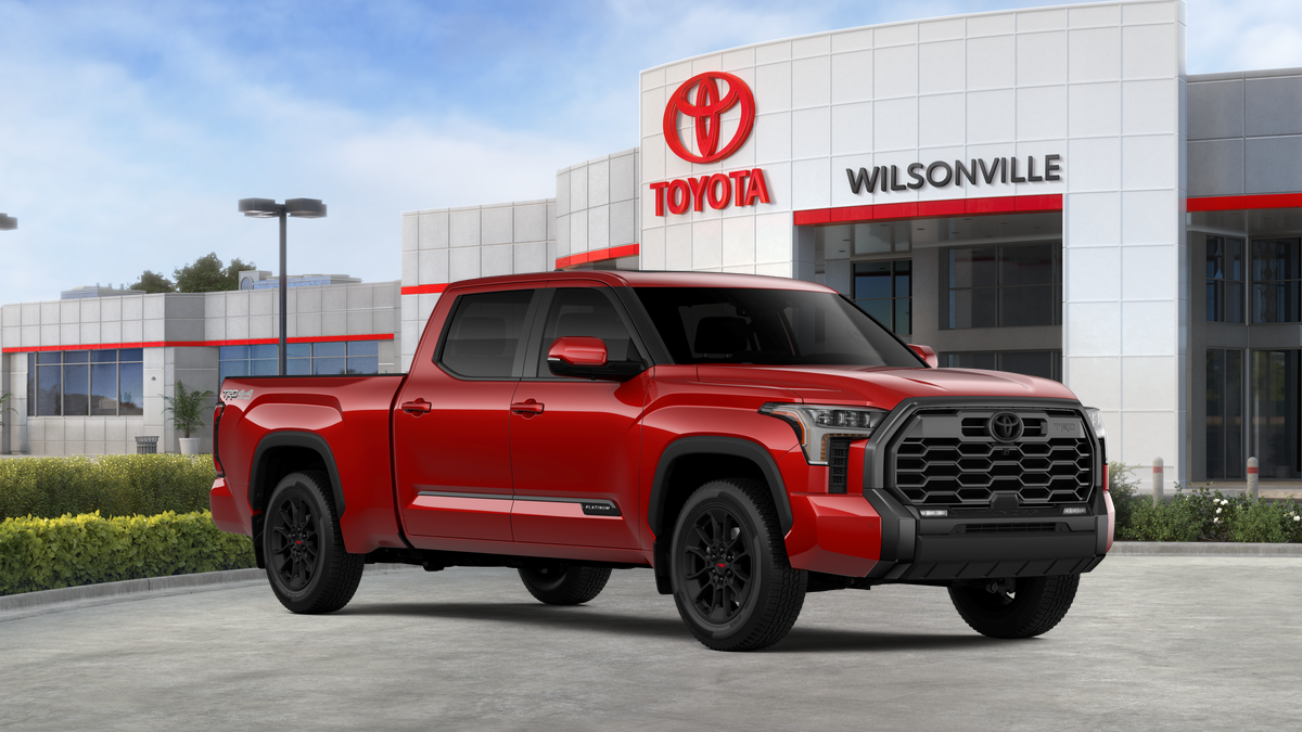 New 2026 Supersonic Red Toyota Platinum image 15