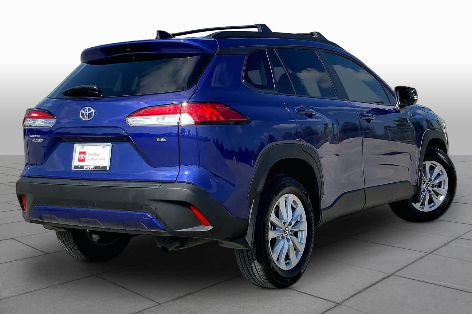 Certified Used 2025 Blue Crush Metallic Toyota LE image 13