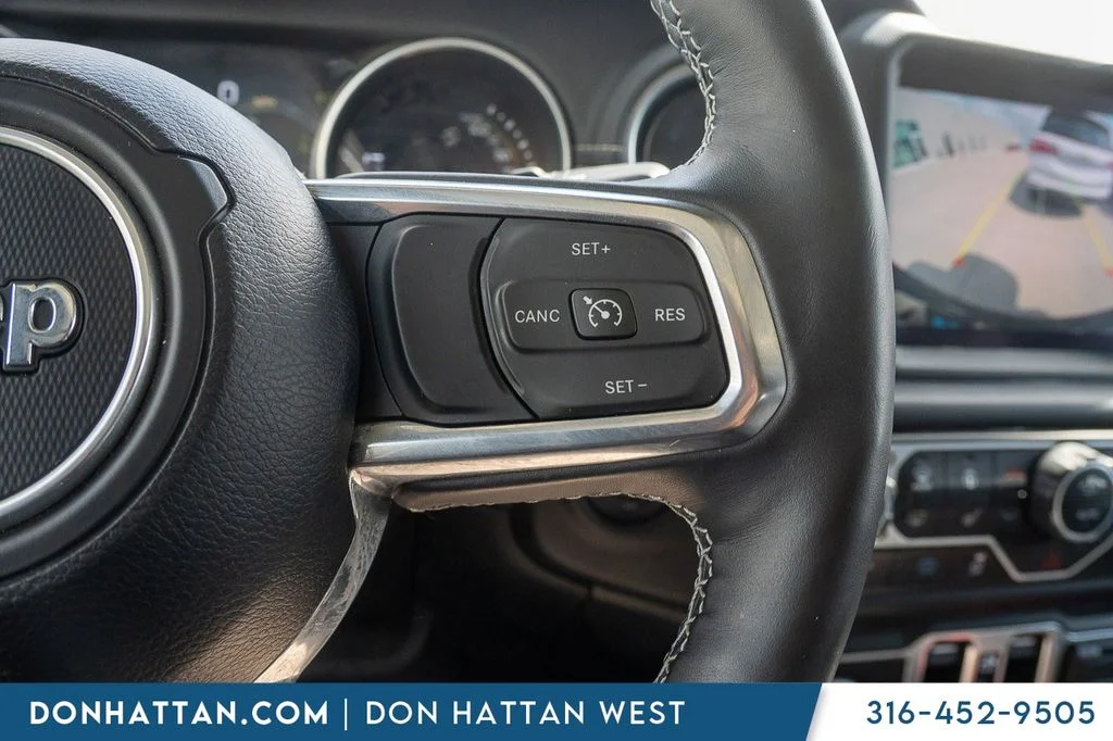 Used 2023 White Jeep Sahara 4xe image 13