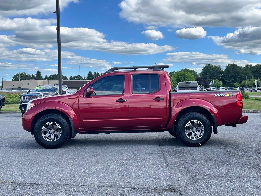 Used 2021 Red Nissan Crew Cab PRO-4X 4x4 image 7