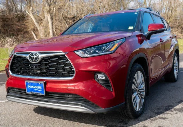 Used 2023 Red Toyota Platinum image 2