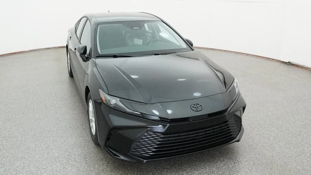 New 2026 Midnight Black Metallic Toyota LE image 8