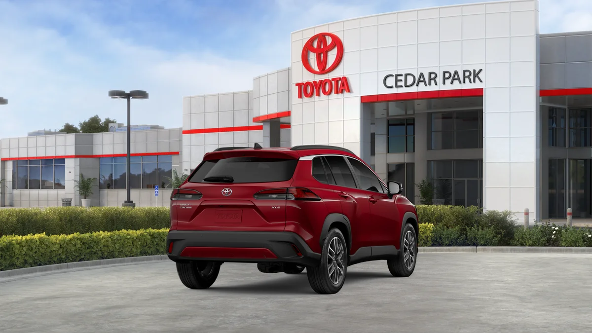 New 2026 Soul Red Crystal Toyota XLE image 9