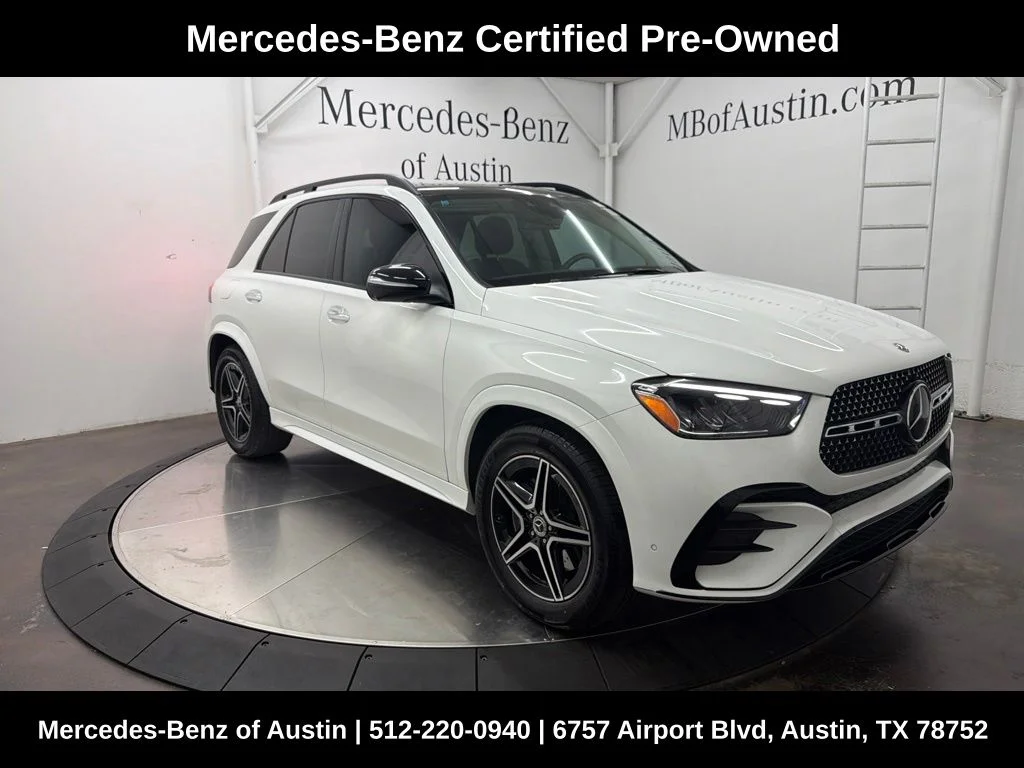Certified Used 2026 White Mercedes-Benz GLE 350 image 1