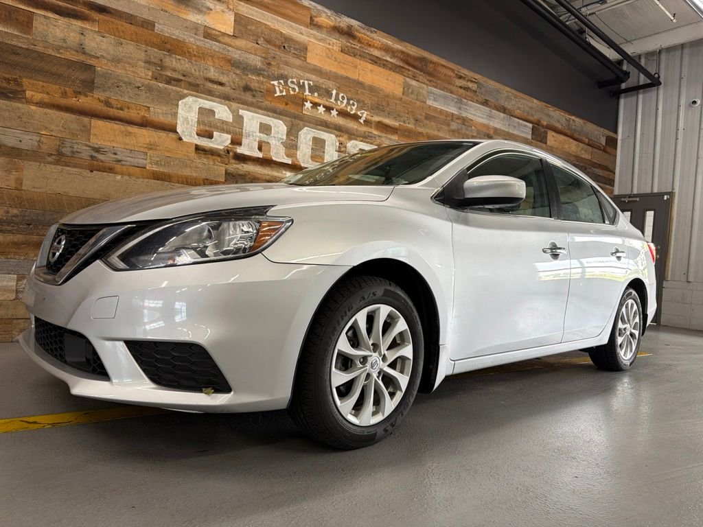 Used 2019 Brilliant Silver Metallic Nissan SV image 2